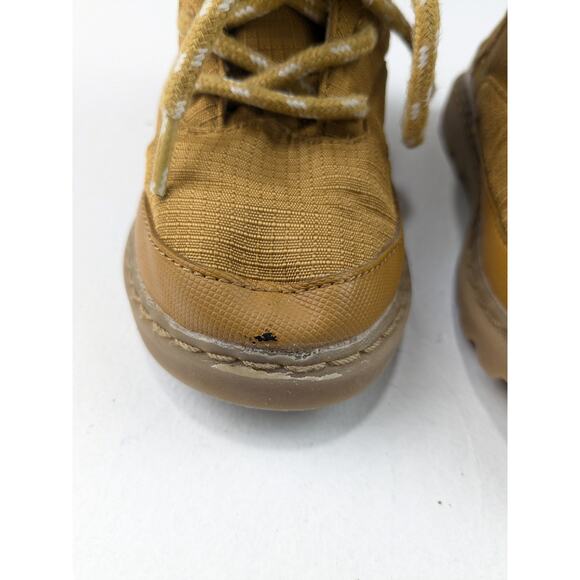 Zara Baby Mustard Zip Up Boots - Picture 3 of 8